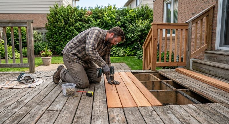 Deck Staining Service