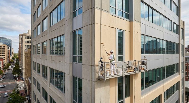 Commercial Concrete Painting in Loveland, CO