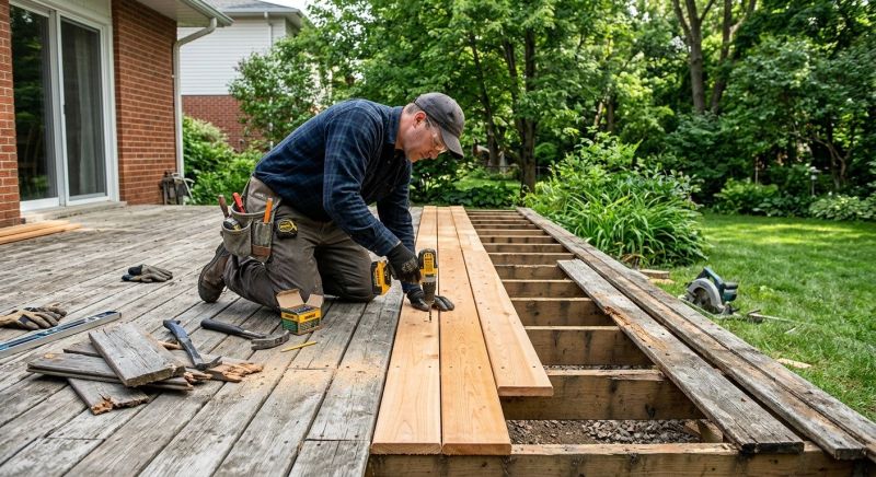 Deck Staining Service