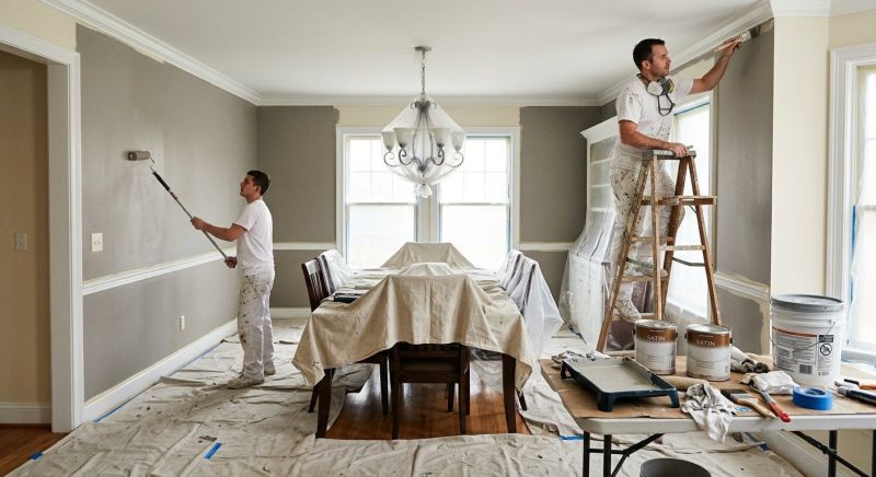 Great Room Painting in Waco, TX