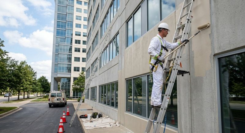 Office Building Painting in Saint Petersburg, FL