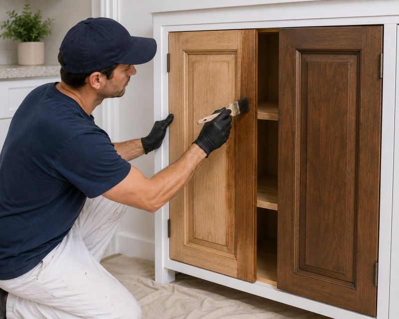 Cabinet Staining Service in Dayton, OH