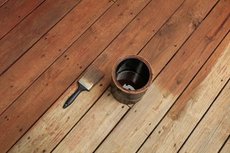 Cedar Deck Staining Preparation