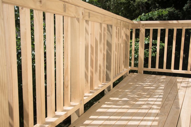 Cedar Deck with Enhanced Grain