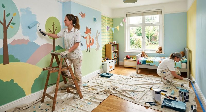 Childrens Room Painting in Waco, TX