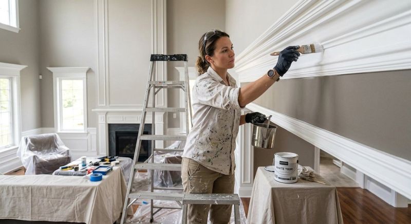 Closet Painting in Waco, TX