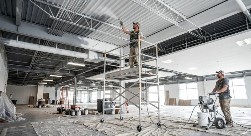 Commercial Ceiling Painting in Arvada, CO