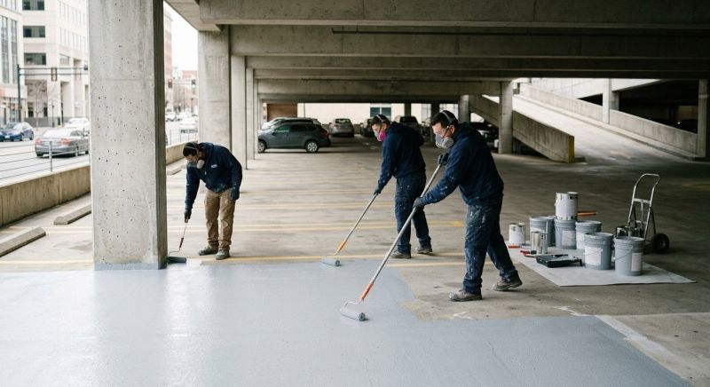 Commercial Concrete Painting in Boulder, CO
