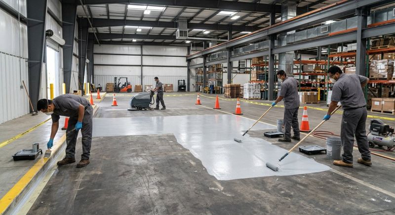 Commercial Concrete Painting in Boulder, CO