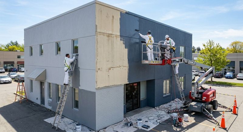 Commercial Concrete Painting in Loveland, CO