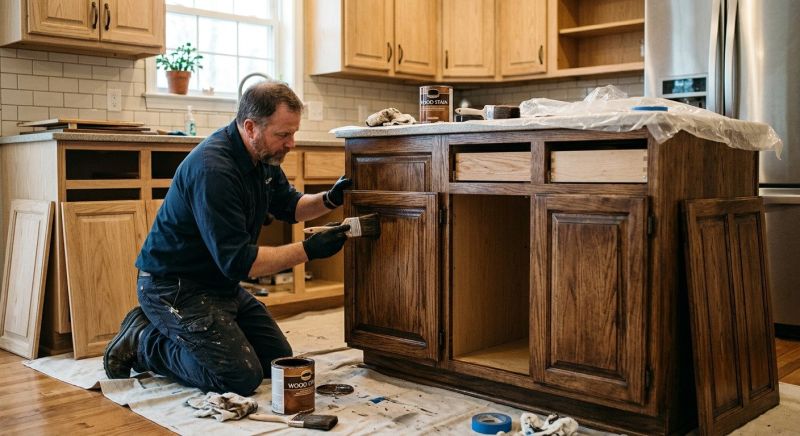 Cupboard Refinishing in Kokomo, IN