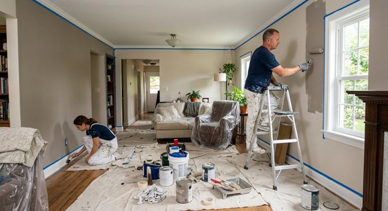 House Interior Painting in Waco, TX