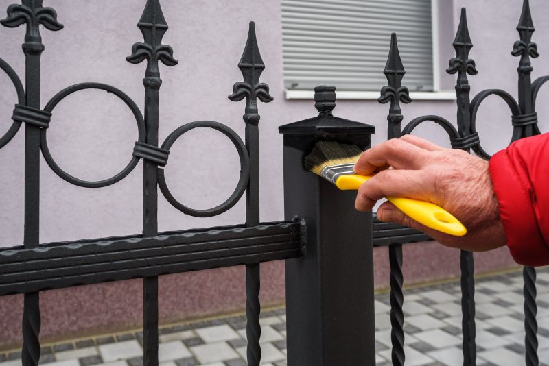Iron Railing Painting in Waco, TX