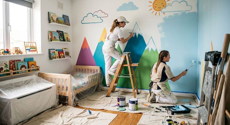 Kids Room Painting in Waco, TX