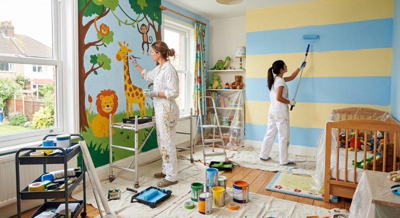 Kids Room Painting in Waco, TX