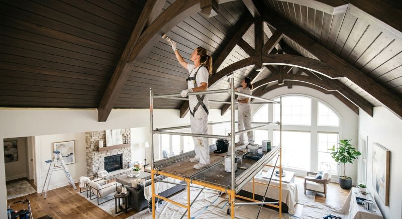 Vaulted Ceiling Painting in Waco, TX