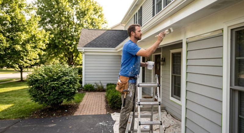 Wood Trim Painting in Waco, TX